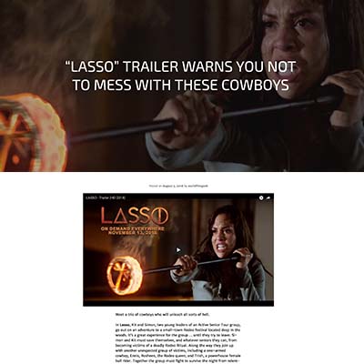 “LASSO” TRAILER WARNS YOU NOT TO MESS WITH THESE COWBOYS